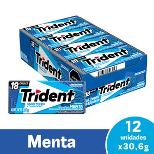 Trident EVUP Menta Display x12 Unids