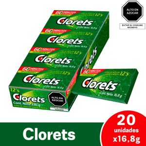 Clorets Menta 12s
